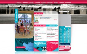 Impression d'écran du site Internet de la Mairie de Saint-Jean-de-Monts